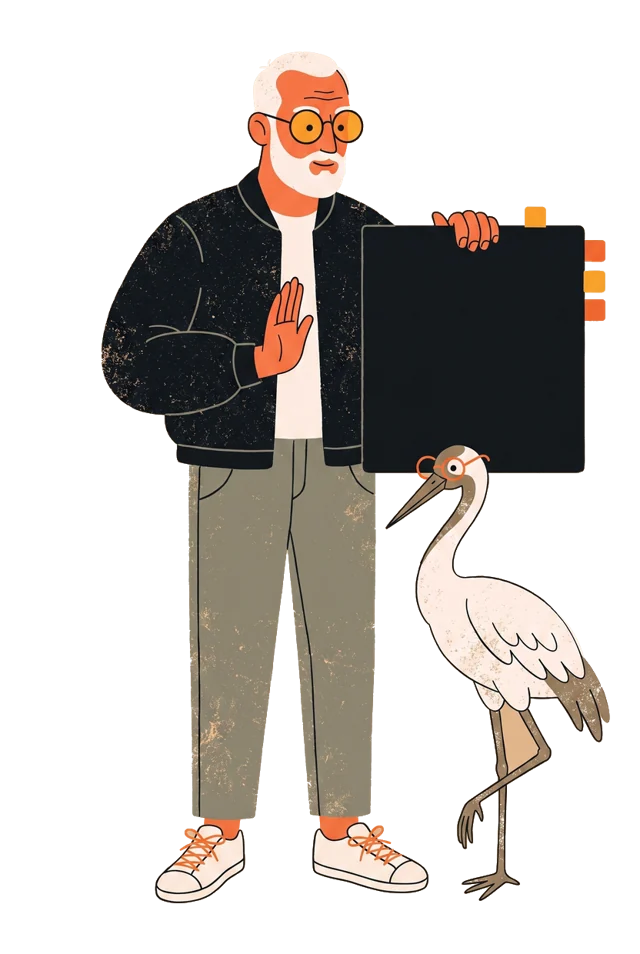 Der Advokat, Illustration aus dem Studio-Ensemble